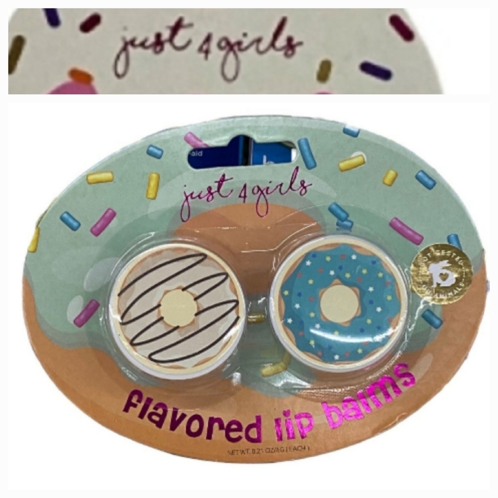 🍩2/$8 Just For Girls Flavored Lip Balms Set🍩